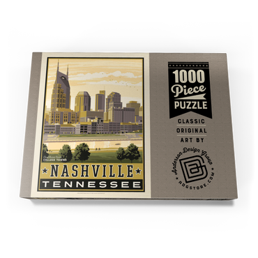 Darstellung des Puzzle Motivs American College Towns: Nashville, TN 1000 Puzzle Schachtel Ansicht3