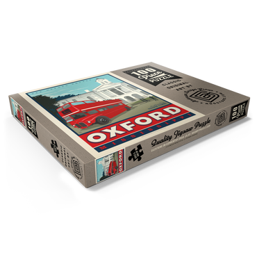 Darstellung des Puzzle Motivs American College Towns: Oxford, Mississippi 100 Puzzle Schachtel Ansicht1