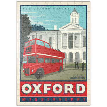 Darstellung des Puzzle Motivs puzzleplate American College Towns: Oxford, Mississippi 200 Puzzle