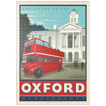 Darstellung des Puzzle Motivs puzzleplate American College Towns: Oxford, Mississippi 500 Puzzle