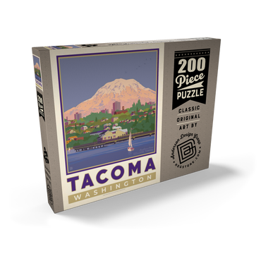 Darstellung des Puzzle Motivs American College Towns: Tacoma, WA 200 Puzzle Schachtel Ansicht2