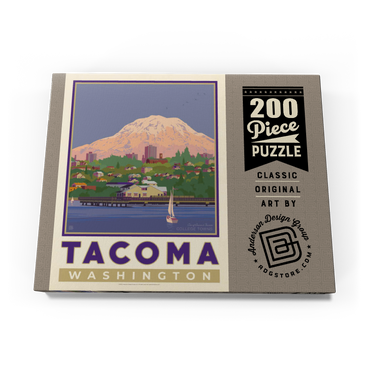 Darstellung des Puzzle Motivs American College Towns: Tacoma, WA 200 Puzzle Schachtel Ansicht3