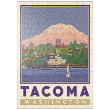 Darstellung des Puzzle Motivs puzzleplate American College Towns: Tacoma, WA 200 Puzzle