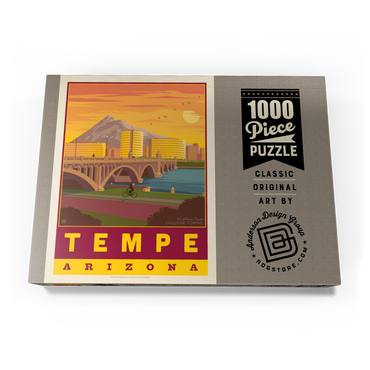Darstellung des Puzzle Motivs American College Towns: Tempe, AZ 1000 Puzzle Schachtel Ansicht3