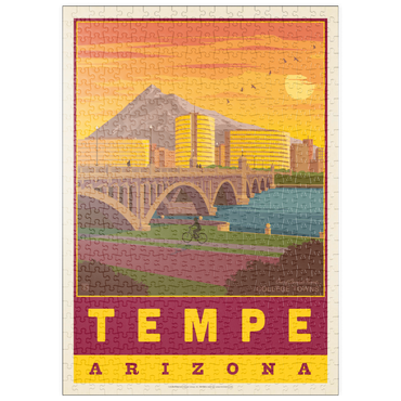 Darstellung des Puzzle Motivs puzzleplate American College Towns: Tempe, AZ 500 Puzzle