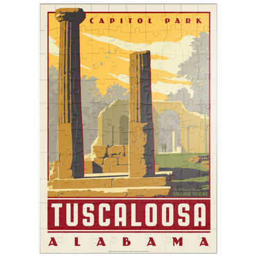 Darstellung des Puzzle Motivs puzzleplate American College Towns: Tuscaloosa, AL 100 Puzzle