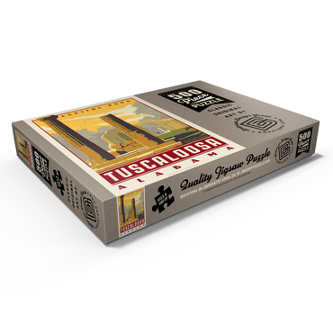 Darstellung des Puzzle Motivs American College Towns: Tuscaloosa, AL 500 Puzzle Schachtel Ansicht1