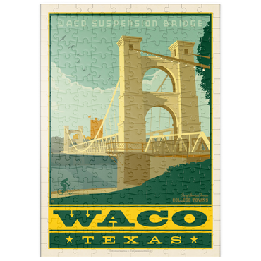 Darstellung des Puzzle Motivs puzzleplate American College Towns: Waco, Texas 200 Puzzle