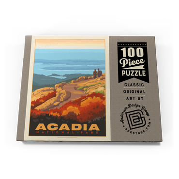 Darstellung des Puzzle Motivs Acadia National Park: Cadillac Mountain 100 Puzzle Schachtel Ansicht3