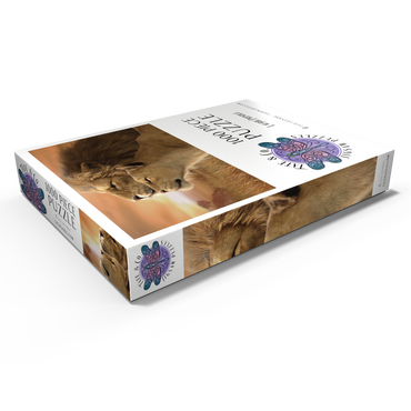 Darstellung des Puzzle Motivs A Tender Moment Wildlife - Laurie Prindle 1000 Puzzle Schachtel Ansicht1