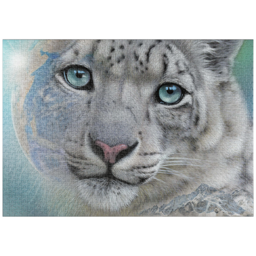 Darstellung des Puzzle Motivs puzzleplate Interwoven Destiny Wildlife - Laurie Prindle 1000 Puzzle