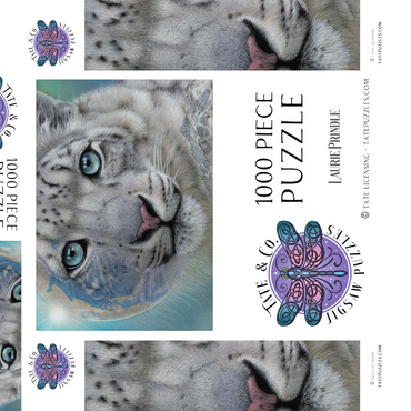 Darstellung des Puzzle Motivs Interwoven Destiny Wildlife - Laurie Prindle 1000 Puzzle Schachtel 3D Modell