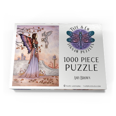 Darstellung des Puzzle Motivs Key Keepers fairy – Amy Brown 1000 Puzzle Schachtel Ansicht3