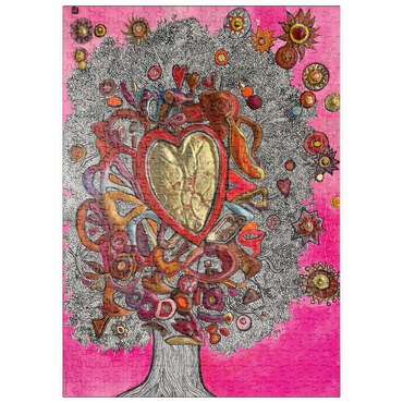 Darstellung des Puzzle Motivs puzzleplate Tale of the Tree 500 Puzzle