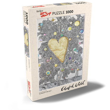 Darstellung des Puzzle Motivs You Remain in My Heart 1000 Puzzle Schachtel Ansicht2