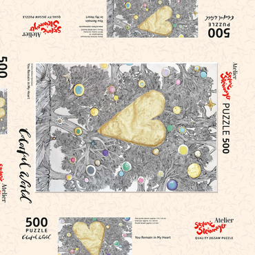 Darstellung des Puzzle Motivs You Remain in My Heart 500 Puzzle Schachtel 3D Modell