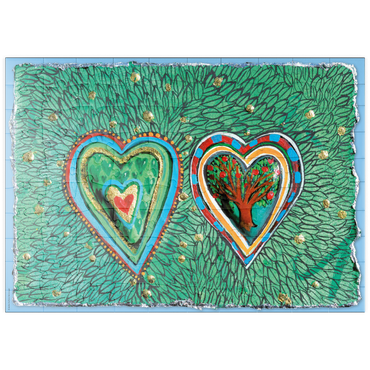 Darstellung des Puzzle Motivs puzzleplate In the Embrace of Natur 100 Puzzle