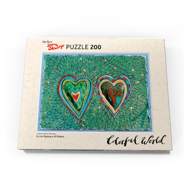 Darstellung des Puzzle Motivs In the Embrace of Natur 200 Puzzle Schachtel Ansicht3