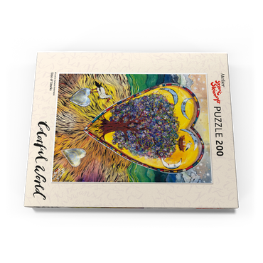 Darstellung des Puzzle Motivs Tree of Storks 200 Puzzle Schachtel Ansicht3