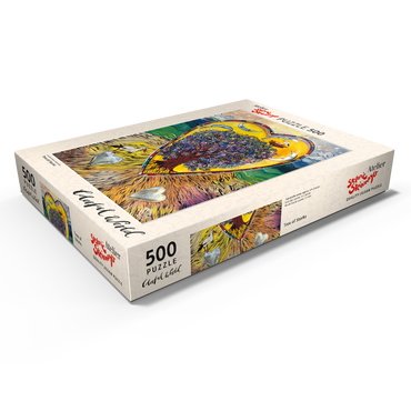 Darstellung des Puzzle Motivs Tree of Storks 500 Puzzle Schachtel Ansicht1