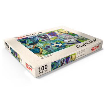 Darstellung des Puzzle Motivs Facets of the Heart 100 Puzzle Schachtel Ansicht1