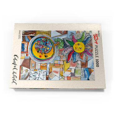 Darstellung des Puzzle Motivs Of Near and Far 1000 Puzzle Schachtel Ansicht3