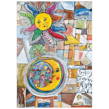 Darstellung des Puzzle Motivs puzzleplate Of Near and Far 200 Puzzle