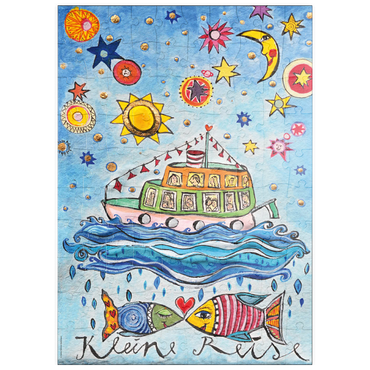 Darstellung des Puzzle Motivs puzzleplate Little Journey 100 Puzzle