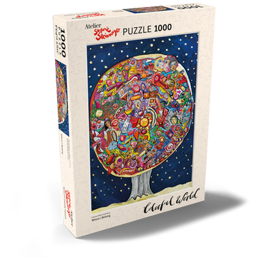 Darstellung des Puzzle Motivs Where I Belong 1000 Puzzle Schachtel Ansicht2