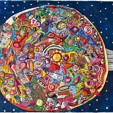 Darstellung des Puzzle Motivs Where I Belong 200 Puzzle 3D Modell