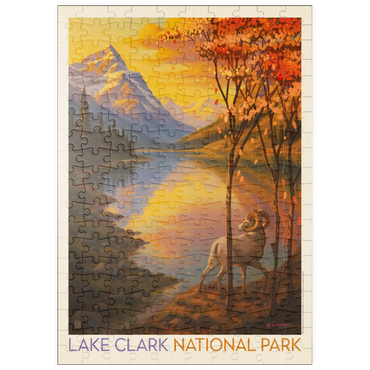 Darstellung des Puzzle Motivs puzzleplate Lake Clark National Park: Autumn Glow 200 Puzzle