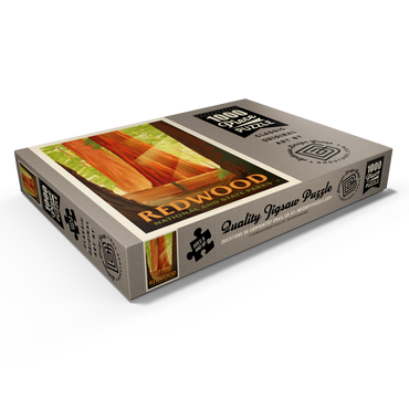 Darstellung des Puzzle Motivs Redwood National And State Parks: Sun Beams 1000 Puzzle Schachtel Ansicht1