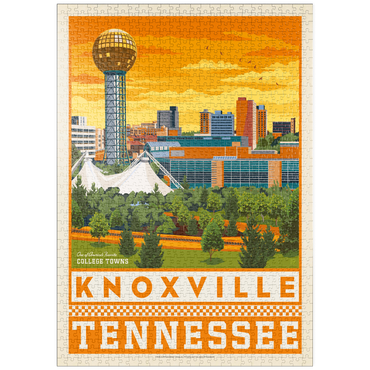 Darstellung des Puzzle Motivs puzzleplate American College Towns: Knoxville, TN 1000 Puzzle