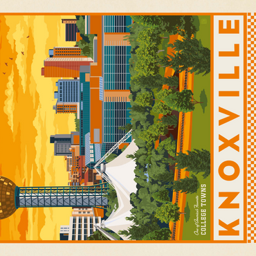 Darstellung des Puzzle Motivs American College Towns: Knoxville, TN 1000 Puzzle 3D Modell