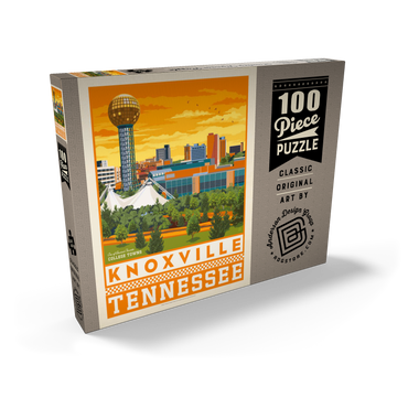 Darstellung des Puzzle Motivs American College Towns: Knoxville, TN 100 Puzzle Schachtel Ansicht2