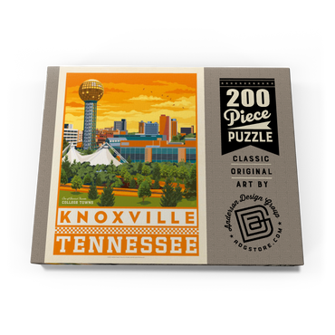 Darstellung des Puzzle Motivs American College Towns: Knoxville, TN 200 Puzzle Schachtel Ansicht3