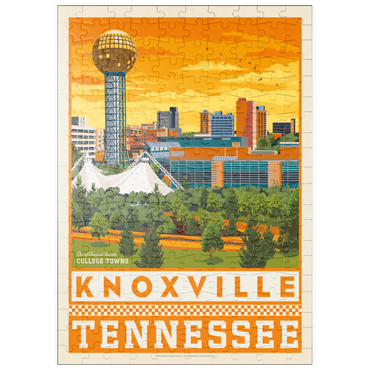 Darstellung des Puzzle Motivs puzzleplate American College Towns: Knoxville, TN 200 Puzzle