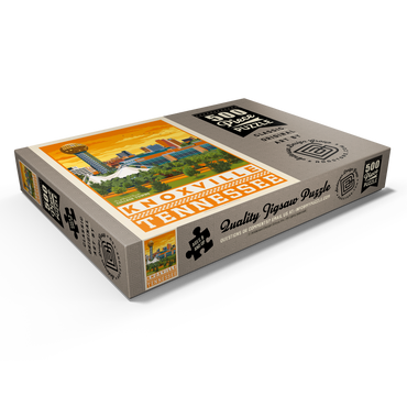 Darstellung des Puzzle Motivs American College Towns: Knoxville, TN 500 Puzzle Schachtel Ansicht1