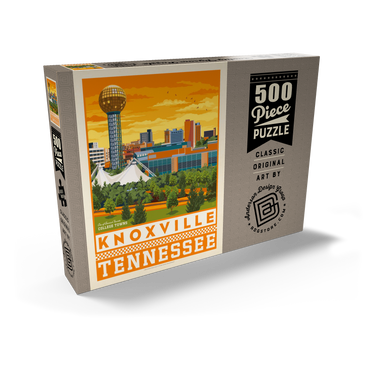 Darstellung des Puzzle Motivs American College Towns: Knoxville, TN 500 Puzzle Schachtel Ansicht2
