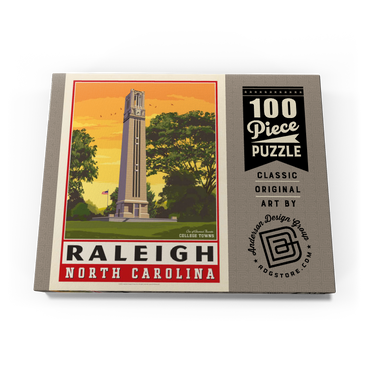 Darstellung des Puzzle Motivs American College Towns: Raleigh, NC 100 Puzzle Schachtel Ansicht3