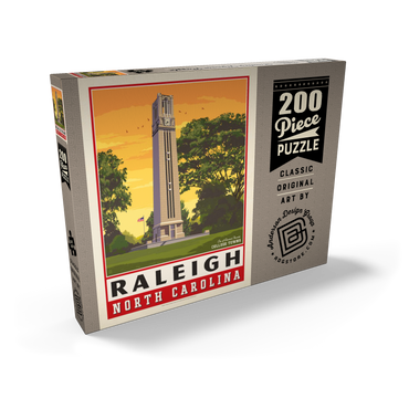Darstellung des Puzzle Motivs American College Towns: Raleigh, NC 200 Puzzle Schachtel Ansicht2