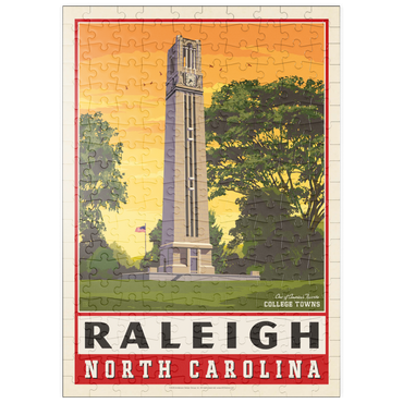 Darstellung des Puzzle Motivs puzzleplate American College Towns: Raleigh, NC 200 Puzzle