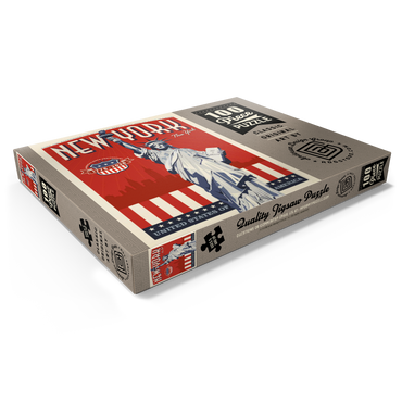 Darstellung des Puzzle Motivs 250th Anniversary USA: Lady Liberty 100 Puzzle Schachtel Ansicht1