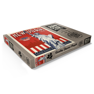 Darstellung des Puzzle Motivs 250th Anniversary USA: Lady Liberty 200 Puzzle Schachtel Ansicht1