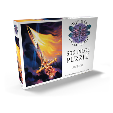 Darstellung des Puzzle Motivs Sword of the Spirit Light of Truth - Jeff Haynie 500 Puzzle Schachtel Ansicht2
