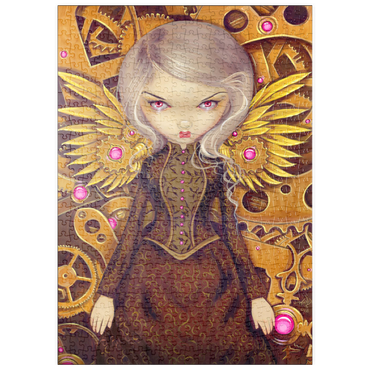 Darstellung des Puzzle Motivs puzzleplate Mechanical Steampunk Angel II - Jasmine Becket-Griffith 500 Puzzle