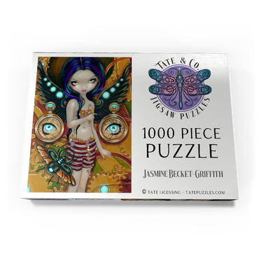Darstellung des Puzzle Motivs Mechanical Steampunk Angel III - Jasmine Becket-Griffith 1000 Puzzle Schachtel Ansicht3