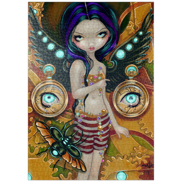 Darstellung des Puzzle Motivs puzzleplate Mechanical Steampunk Angel III - Jasmine Becket-Griffith 1000 Puzzle