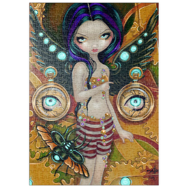 Darstellung des Puzzle Motivs puzzleplate Mechanical Steampunk Angel III - Jasmine Becket-Griffith 500 Puzzle