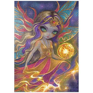 Darstellung des Puzzle Motivs puzzleplate Solara Sunflare Fairy - Jasmine Becket-Griffith 1000 Puzzle